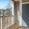 balcony with storage